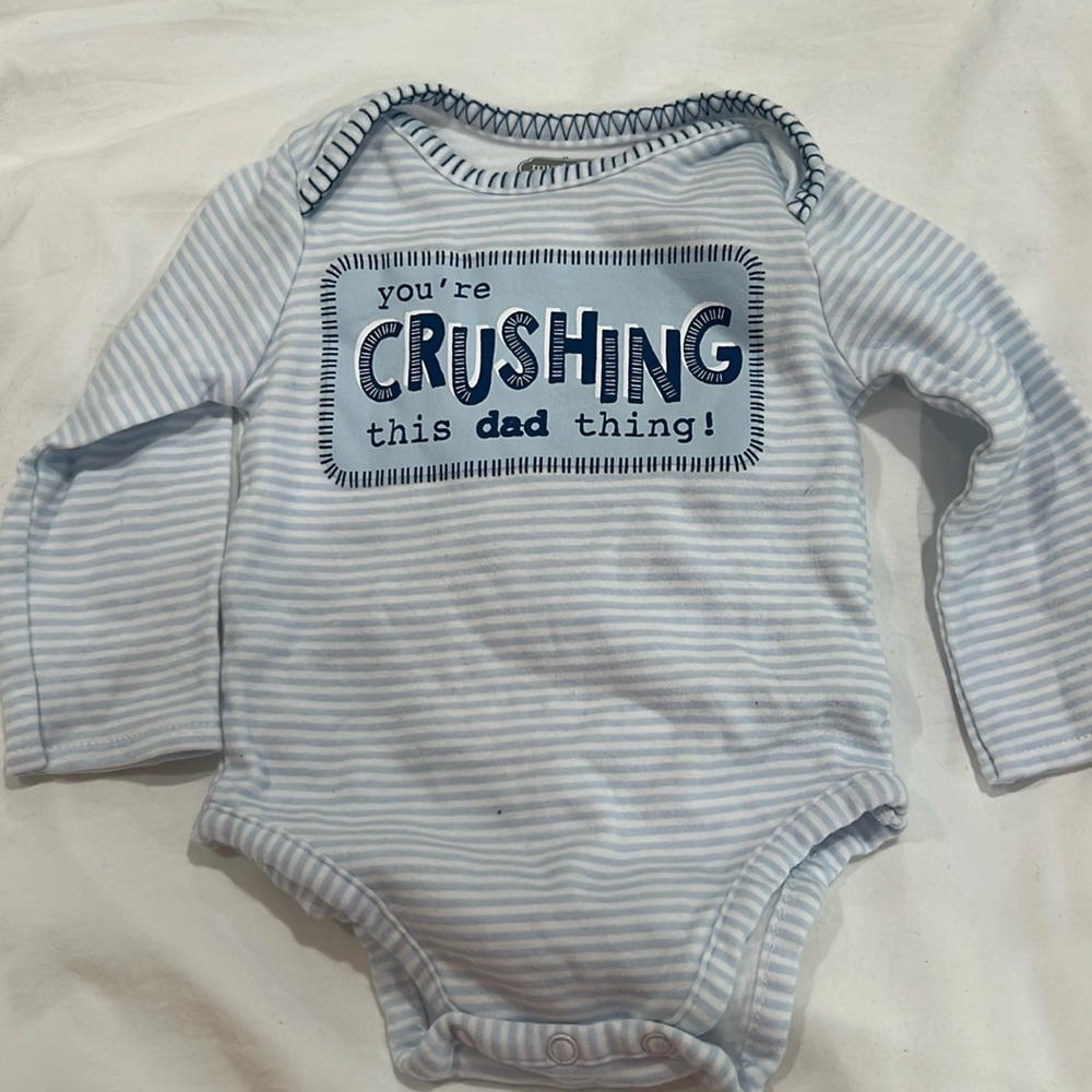 Mud Pie long sleeve onzie